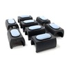 Design61 PTFE Set of 8 for Cantilever Chair Glides for