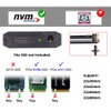 xiwai Oculink SFF-8612 SFF-8611 to M.2 M-Key NGFF to NVME