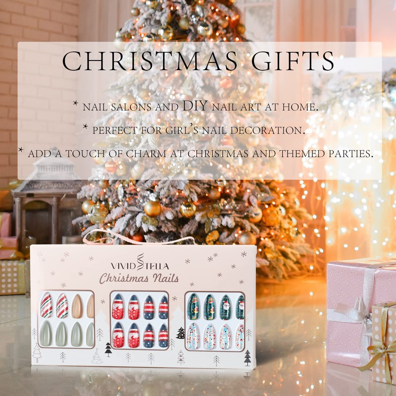 Christmas Nail Tip False Nail False Nail Nail Japanese Style