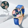 BOSHIYA Women's Watch Leather Strap Simulation Classic Quartz Waterproof Casual