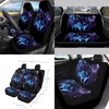 Wanyint Wolf Galaxy 15 Pcs Car Seat Covers Set for
