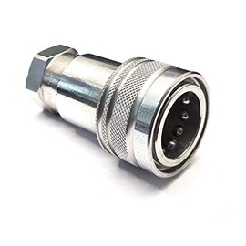 ISO A Hydraulic Quick Release Coupling Female 1/2" BSP Tractor/Loader Female Couplers