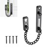 GIONAR Heavy Duty Door Security Chain Lock - Stainless Steel