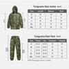 Tongcamo Rain Suits for Men Waterproof Rain Gear Adults Rain