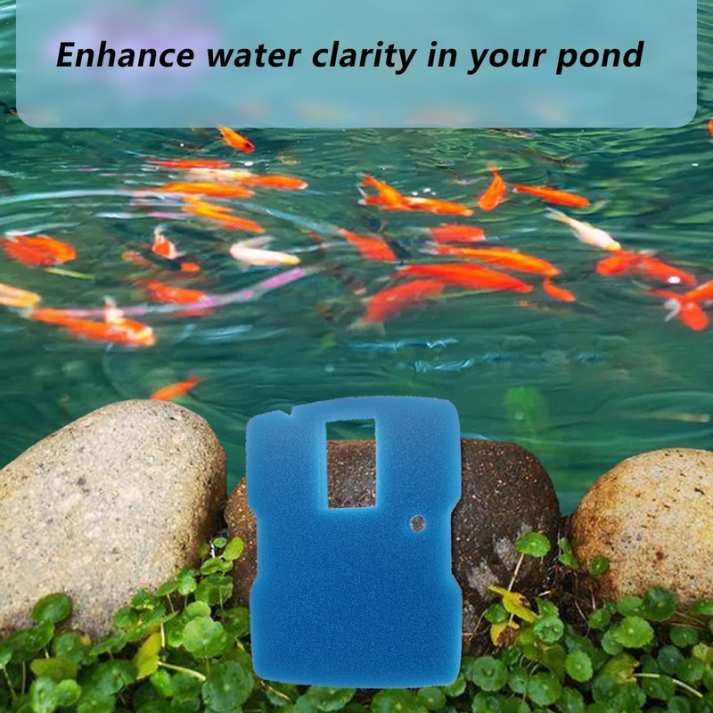 XZGm Replacement Pond Filter Pad Blue Sponge Filter Media Pads