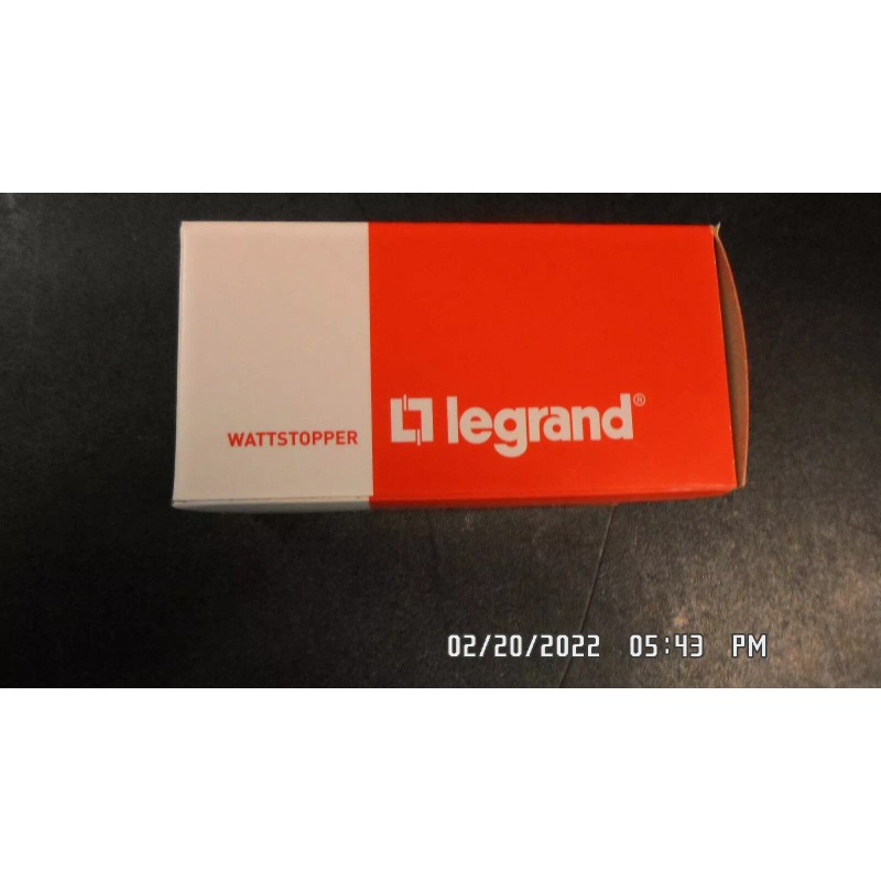 Legrand DSW-301-R Dual Tech Wall Switch Occupancy Sensor, 120/277V, Red-