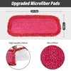 16.5 inch Mop Refills, 3 Pack Microfiber Reusable Replacement Mop