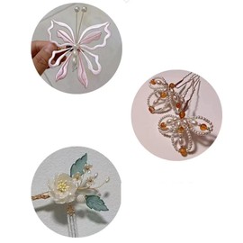 Leliafleury 200Pcs Oval Imitation Pearl Beads ABS White Oval Loose Spacer Beads for Beading DIY Crafts, 4x8mm