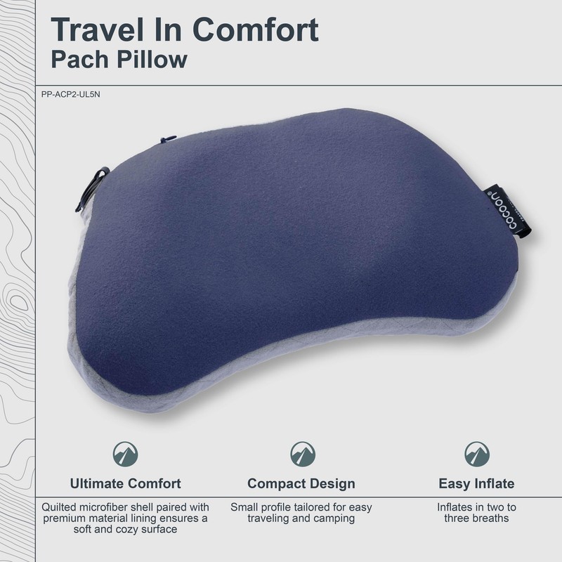 COCOON - Premium - Pack Pillow - Galaxy Blue- One