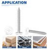 Bykonh #8 x 3/4" Modified Truss Wafer Head Wood Screws,