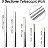 Mingjieus Pool Skimmer Net with Stainless Steel Telescopic Pole,58" Extendable