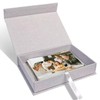 Sprsthai Photo Storage Box 8x10 - Archival Photo Organizer Box