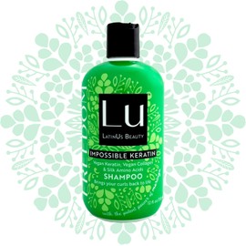 Lu LatinUs Beauty Shampoo Natural FREEDOM Máximo Volumen con Beneficios Antioxidantes de Moringa y Keratina Vegana Crea Textura y Cuerpo en Cabello Plano o Fino (12 oz)