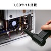 Sanwa Supply CD-ADE9BK Electric Air Duster