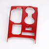 LEXLEY Red Style Gear Shift Frame Console Panel Trims Cover