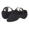 Zapatillas De Media Punta Lona Y Gamuza Para Ballet Dama