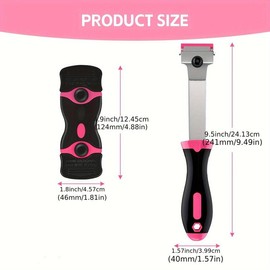 Multifunctional Scraper Tool, Universal Scraper Tool with 20 Blades, Glass Scraper, Kitchen Cleaning Tool, Household Cleaning Tool