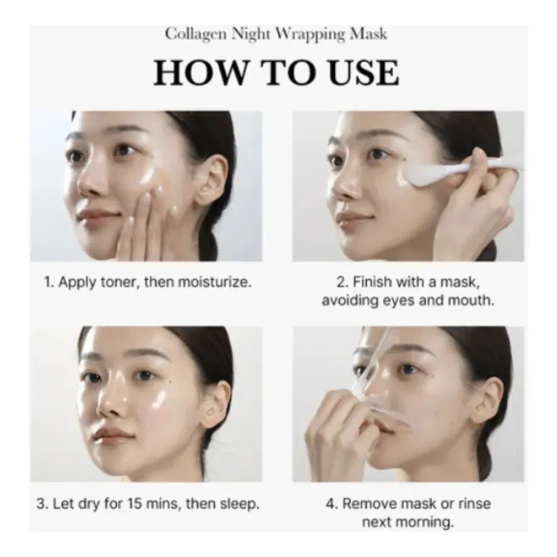 Medicube Collagen Night Wrapping Mask Mascarilla Colageno