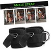 KOMBIUDA 1 Pair Ankle Straps for Cable Machines Women Fitness