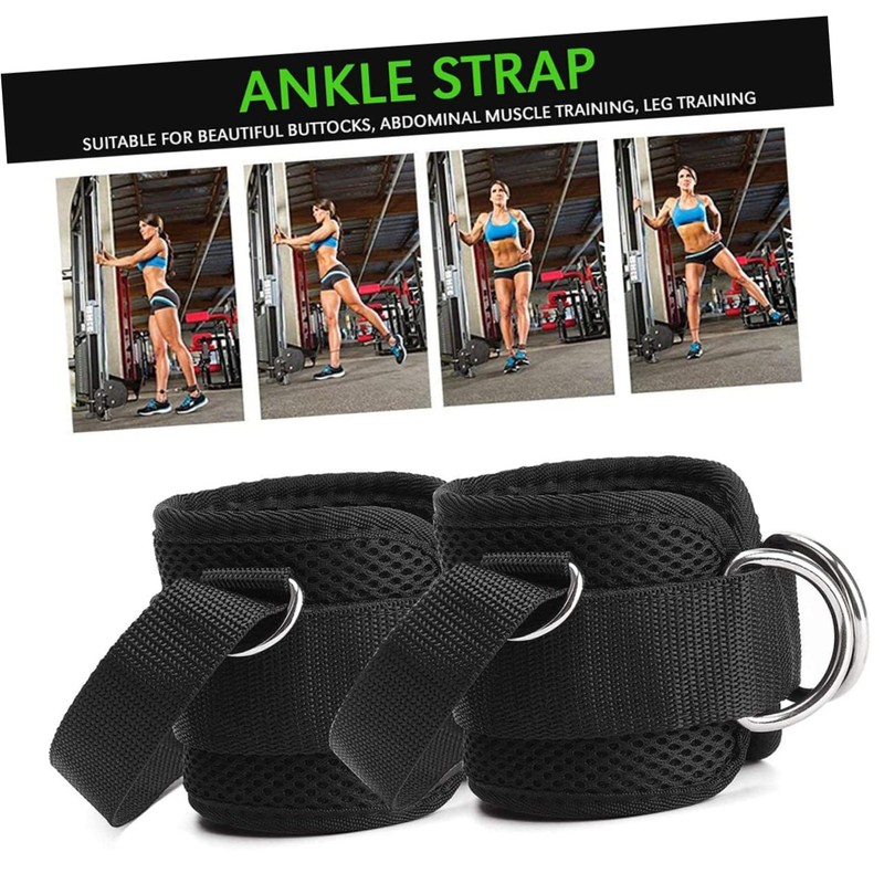 KOMBIUDA 1 Pair Ankle Straps for Cable Machines Women Fitness