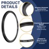 PATIKIL Step-Up Ring Adapter 72mm to 77mm, Filter Step-up Rings