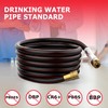 YASQA Heavy Duty Garden Hose 100 ft 5/8 Inch, Contractor's