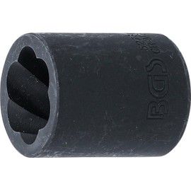 BGS special wrench socket, screw extractor, 10 mm x 18 mm, 1 piece, 5278