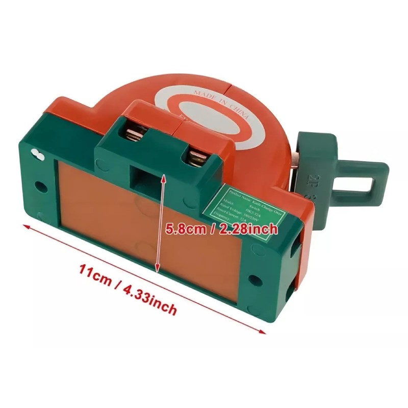 Good Interruptor De Cuchilla De Doble Tiro 3p 100a De