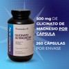 Glicinato Magnesio 500 Por Cápsula 260 Cápsulas Alta Concetración