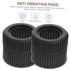 Operitacx 4pcs Washing Machine Legs Pads Vibration Mat Non-slip Floor