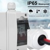 DC Circuit Breaker 2P 50A Miniature Isolator Switch IP65 Waterproof