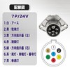 MONOSTORE Wiring Socket Wiring Socket RC Plug Hitch Carrier Connector