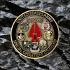 Hollycoin U.S. Army Challenge Coin Special Operations Command Sine Pari