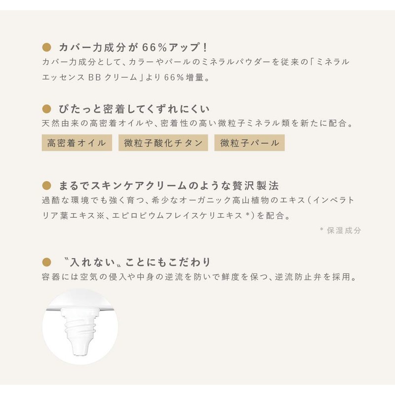 ONLY MINERALS Mineral Essence BB Cream Ultra Light Ochre Single