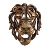 Lion Head Art Wall Decor Resin Vivid Lion Head Wall