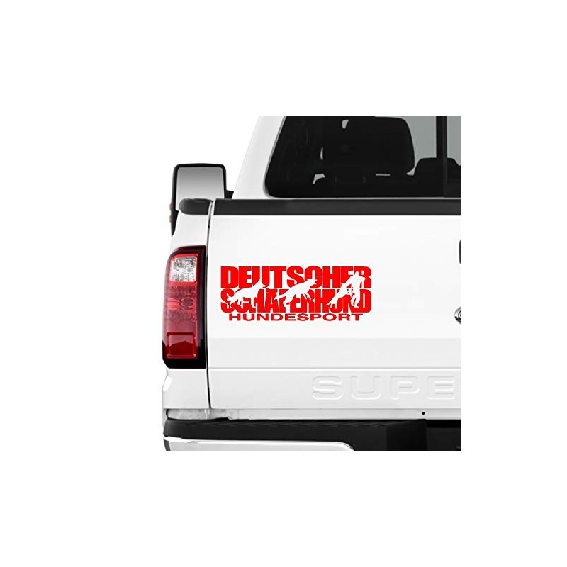 siviwonder German Shepherd Dog Sport Car Sticker Dog Foil Shepherd