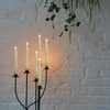 KunSwenn Spiral Flameless Taper Candles with Remote Timer, Real Wax