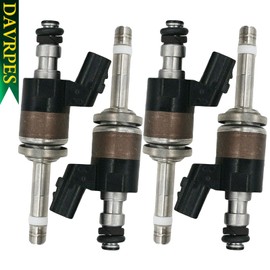 DAVRPES 4PCS 16010-5R1-305 (Type: A) Fuel Injector Fuel Spray 6 Holes Nozzle Engine For Honda 2015-2019 1.5L KA6MT KACVT Replace#160105R1305｜16010-5R1-315｜160105R1315