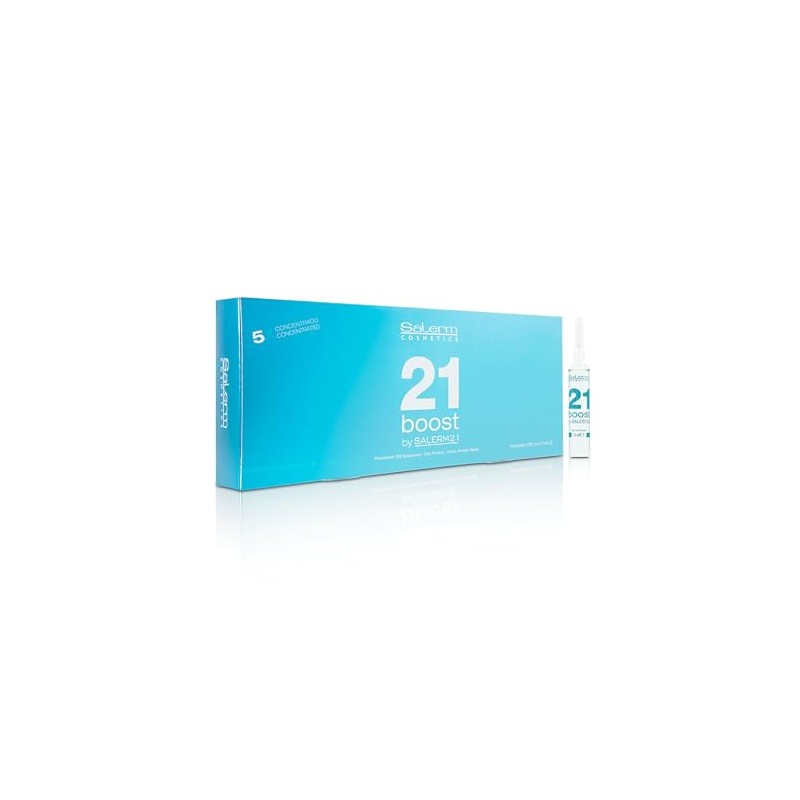 Salerm 21 Boost Concentrated Hair Musk, 0.44 Ounce/13 ml (Pack