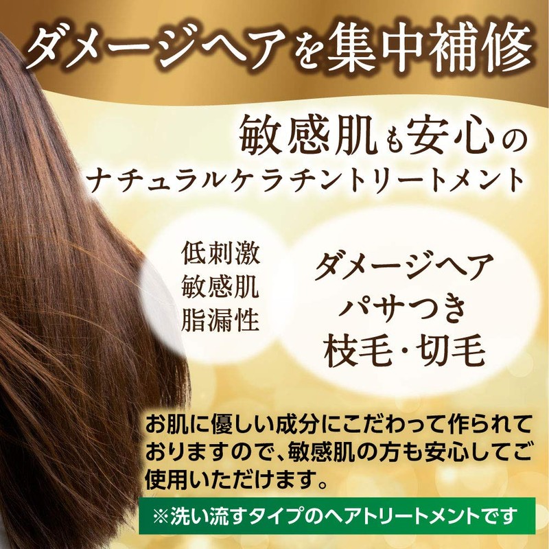 No Makeup Keratin Treatment for Sensitive Skin, Seborrheic and Dry