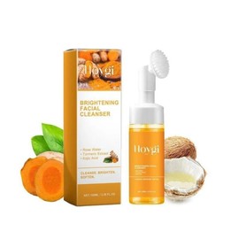 Turmeric Face Wash 2-in-1 Set Gentle Hydrating Facial Cleanser for Oily & Sensitive Skin with Moisturizing & Comfort Benefits - Specification: 1 Count