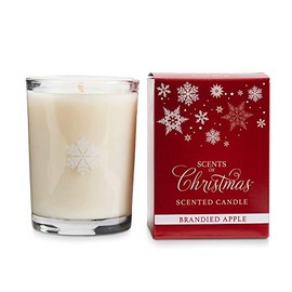 Scent Shop Botanicals - Candle for Home, Long Burning Perfumed Candle, Brandied Apple Scented Soy Blend Wax 7 oz. - Candle Gift