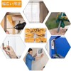 Board Anchor Screw Set, Set of 88, 6 Sizes, Drywall