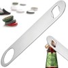 FLOW Barware Bar Blade, 18cm Steel Bottle Opener | Heavy