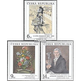 czech republic 96-98 (complete.issue.) unmounted mint/never hinged ** MNH 1995 Art (Stamps for collectors) painting