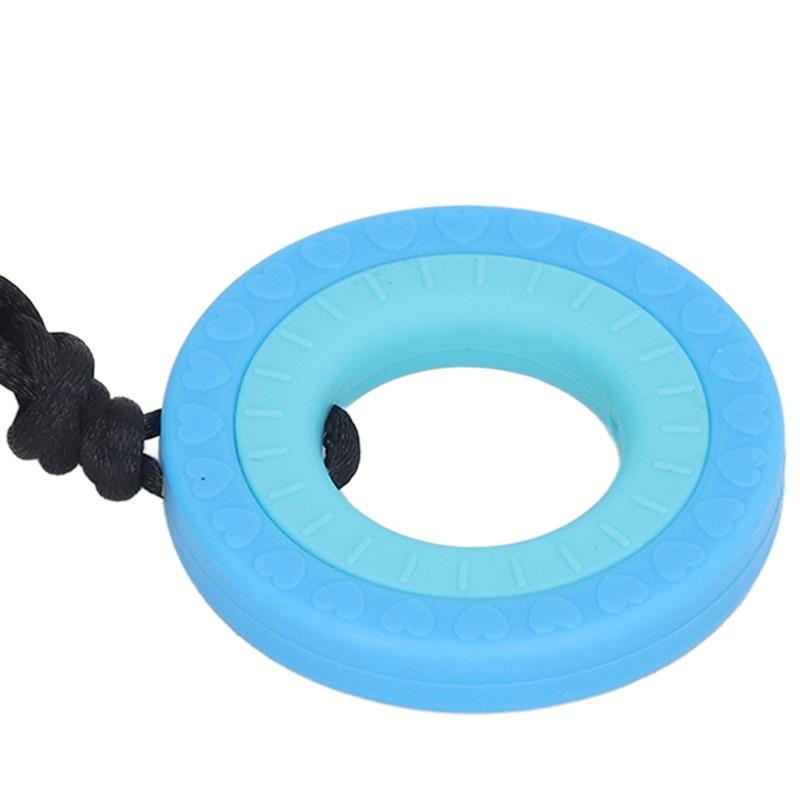 10PCS Chew Sensory Necklace Safe Soft Silicone Teeth Grinding Kids