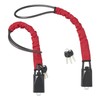 Car Steering Wheel Lock with Hardened Steel Cable Including 3