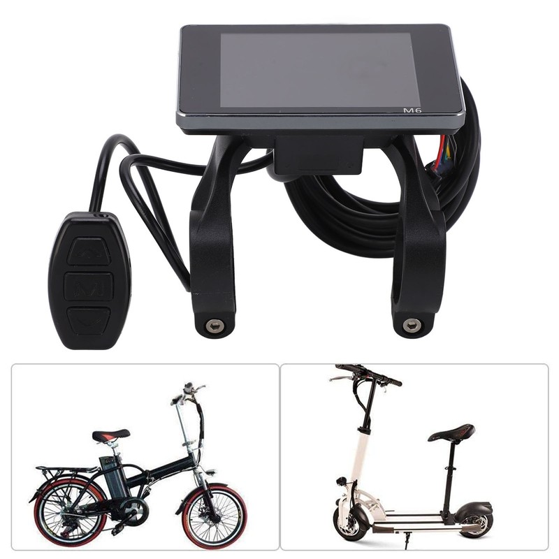 Electric Bicycle M6 LCD Display Meter 36V 48V Control Computer