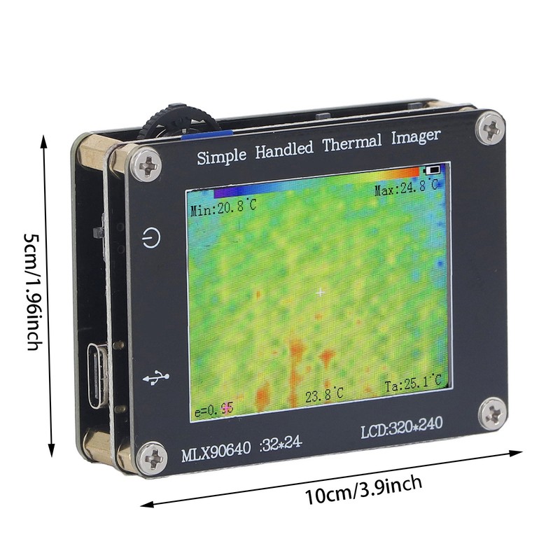Thermal Imager Infrared Camera 2in Screen ‑ 40 ℃ to