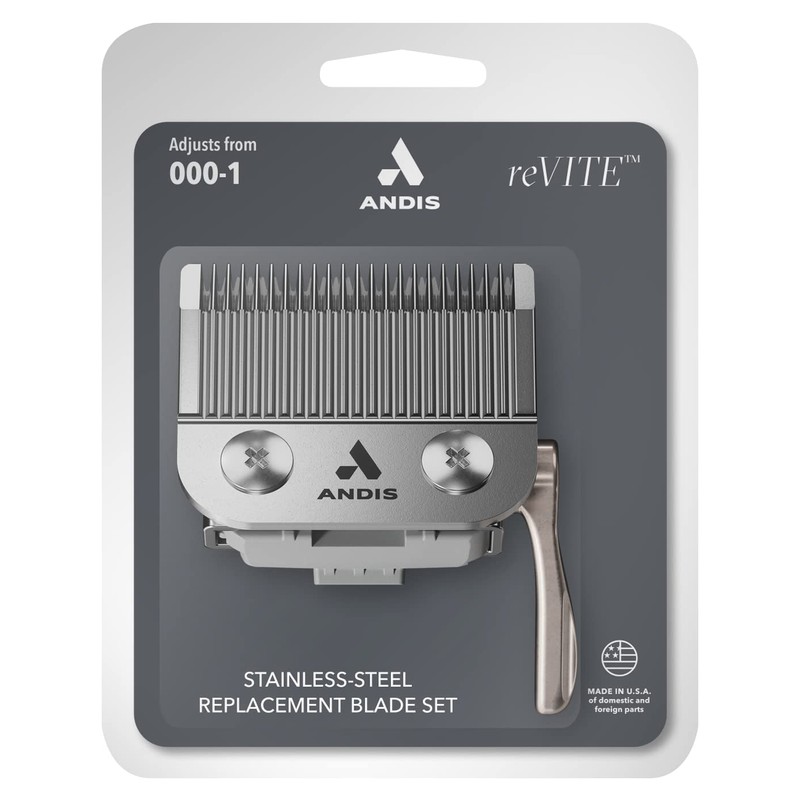 Andis 86010 reVite Taper Cutter Replacement Stainless Steel Blade